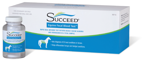 succeed equine fecal blood test